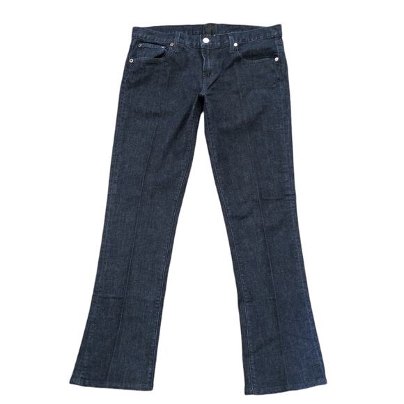 RALPH LAUREN Jeans 32 Dark Wash Blue Denim Bootcut - Picture 2 of 12